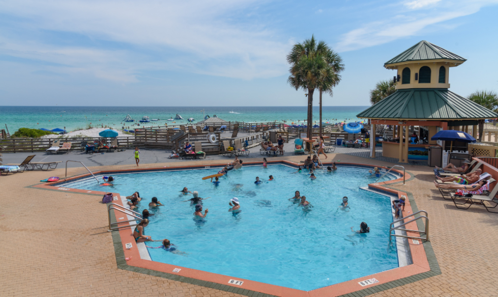 Beach House pool deck at Sandestin