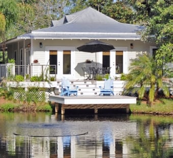 Prestwick complex on lakeside