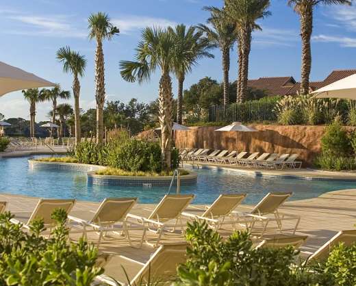 Luau pool at Sandestin Golf and Beach Resort