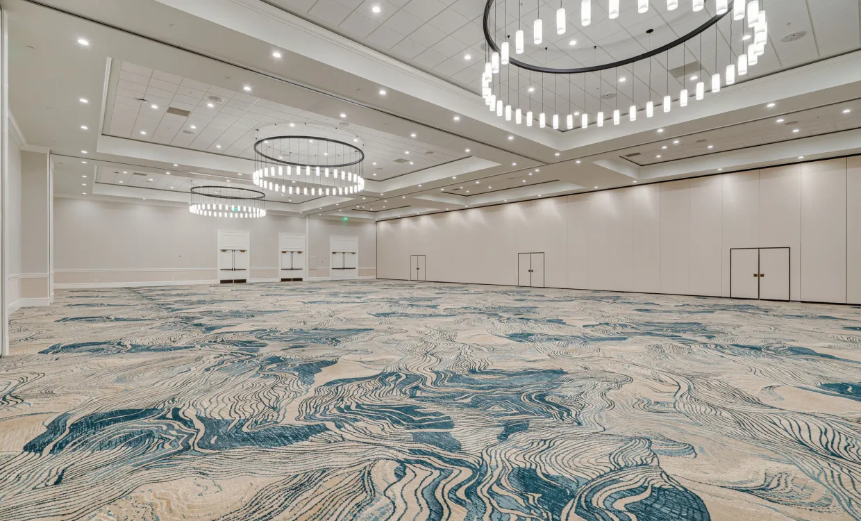 Azalea Ballroom at the newly renovated Baytowne Conference Center