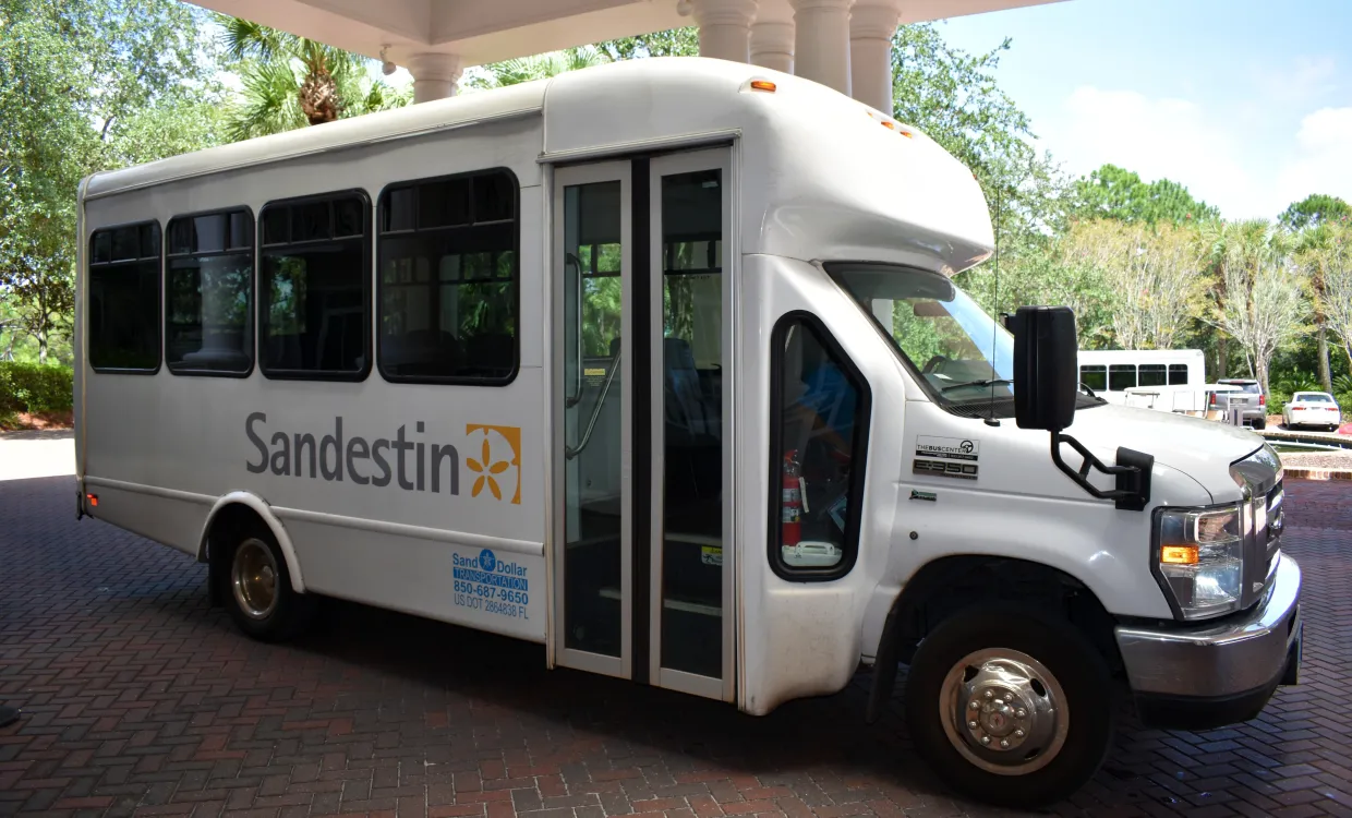 The sandestin tram 
