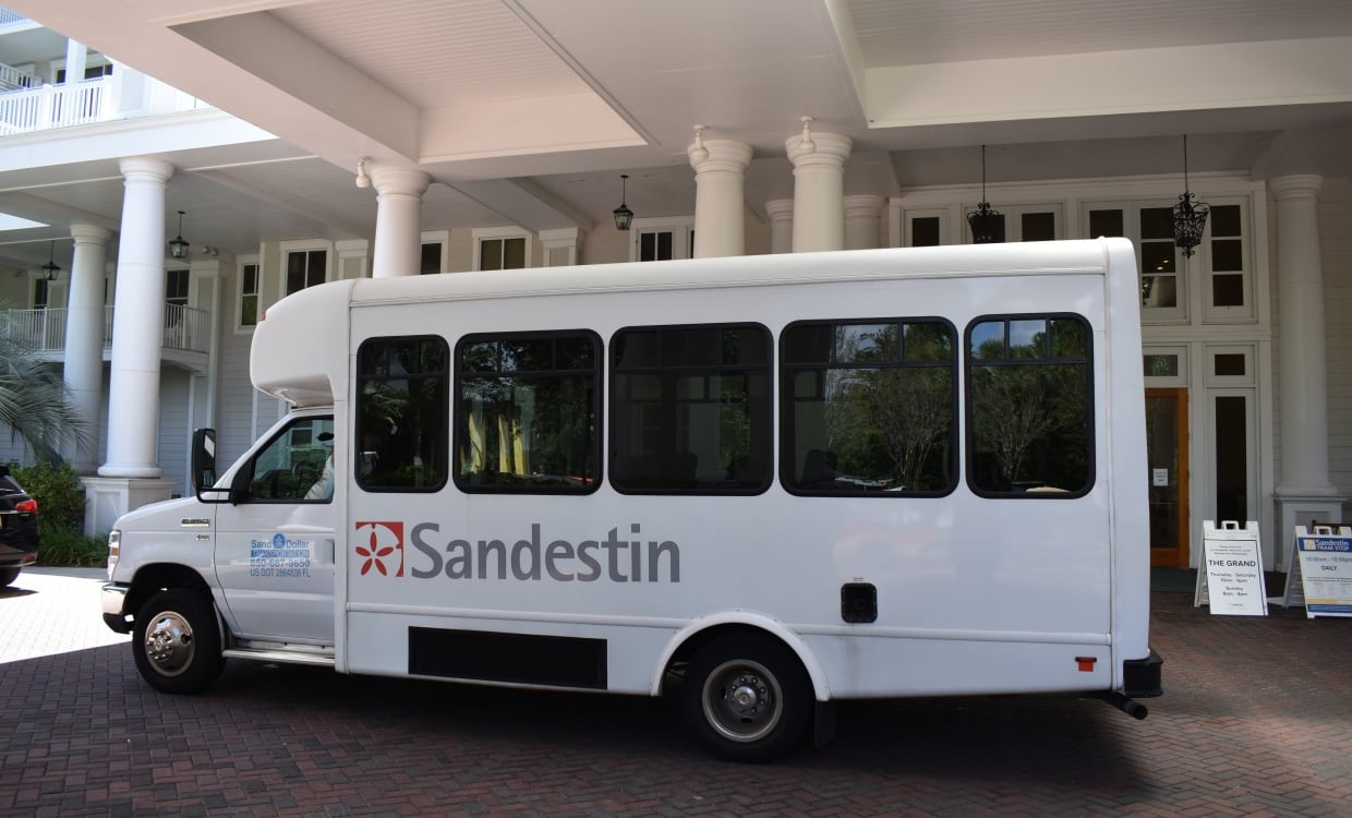 The sandestin tram