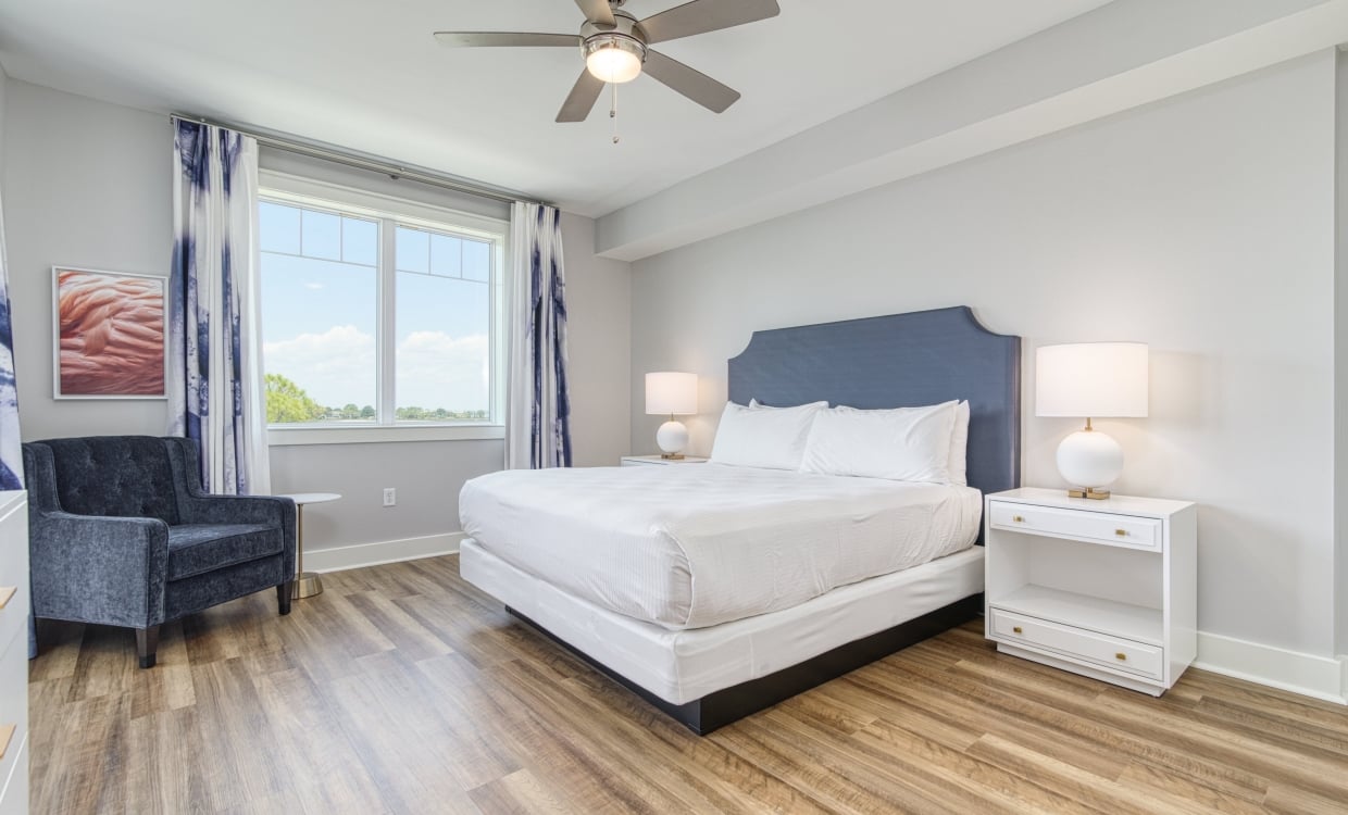third bedroom in a three bedroom unit at Osprey Pointe