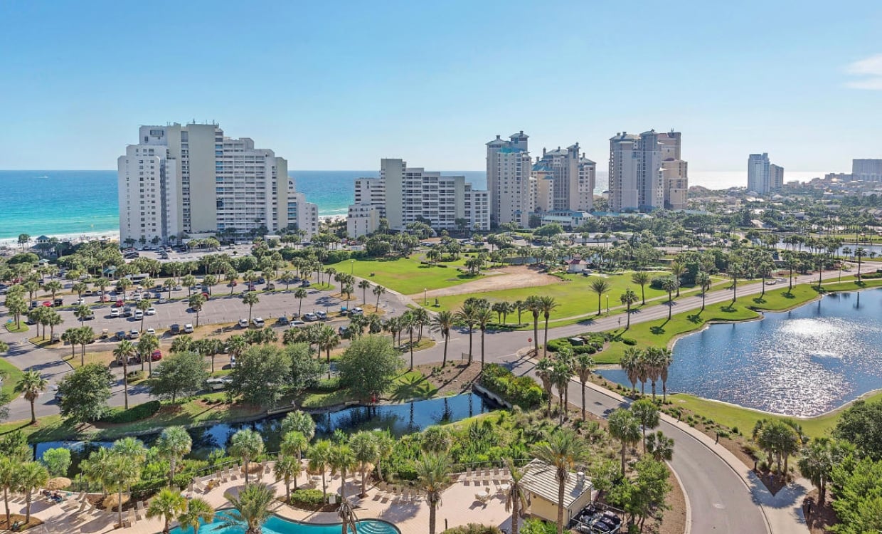 Aerial view of Sandestin Southside
