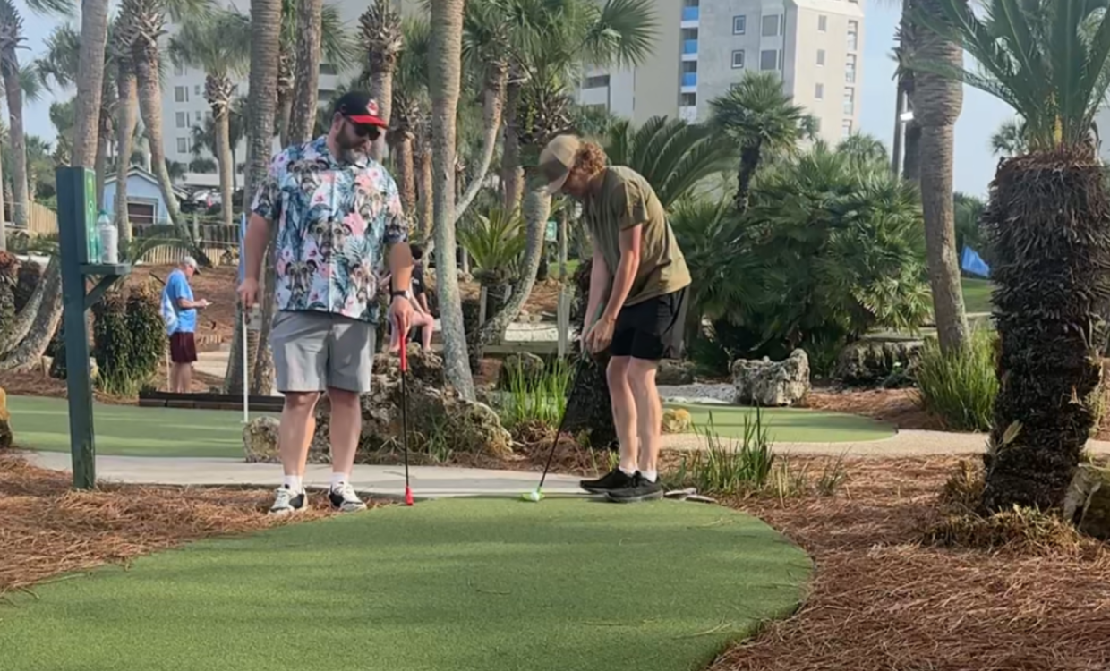 the dunes putting course