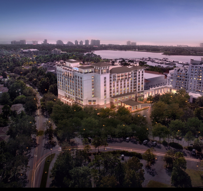 aerial view of Hotel Effie